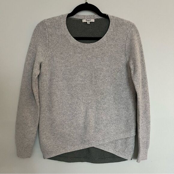 Madewell Pullover Sweater in Colorblock Size Small - Picture 1 of 9